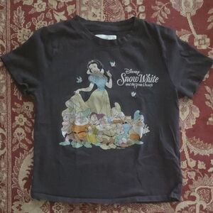 Disney Snow White Black Kids Tee